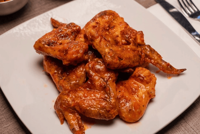 Charcoal-Cooked Wings - Sixteen Pieces Uncut - Two Pounds