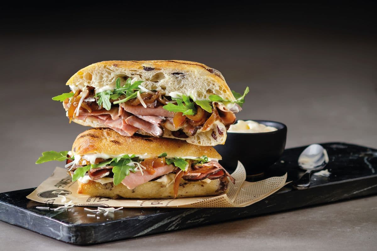 Grilled Roast Beef Sandwich