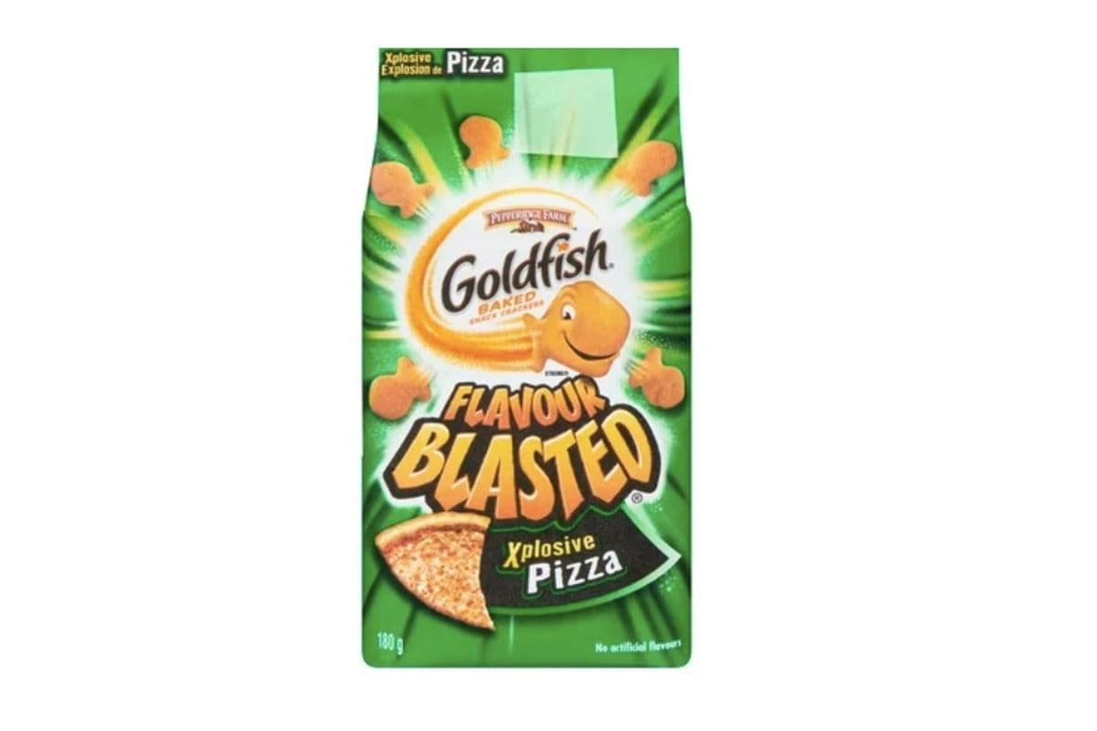 Goldfish Flavour Blasted Xplosive Pizza (180 g)