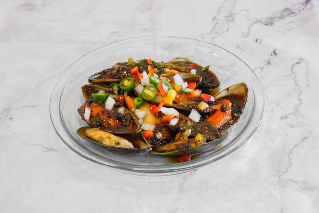 Mussels and Black Bean Sauce