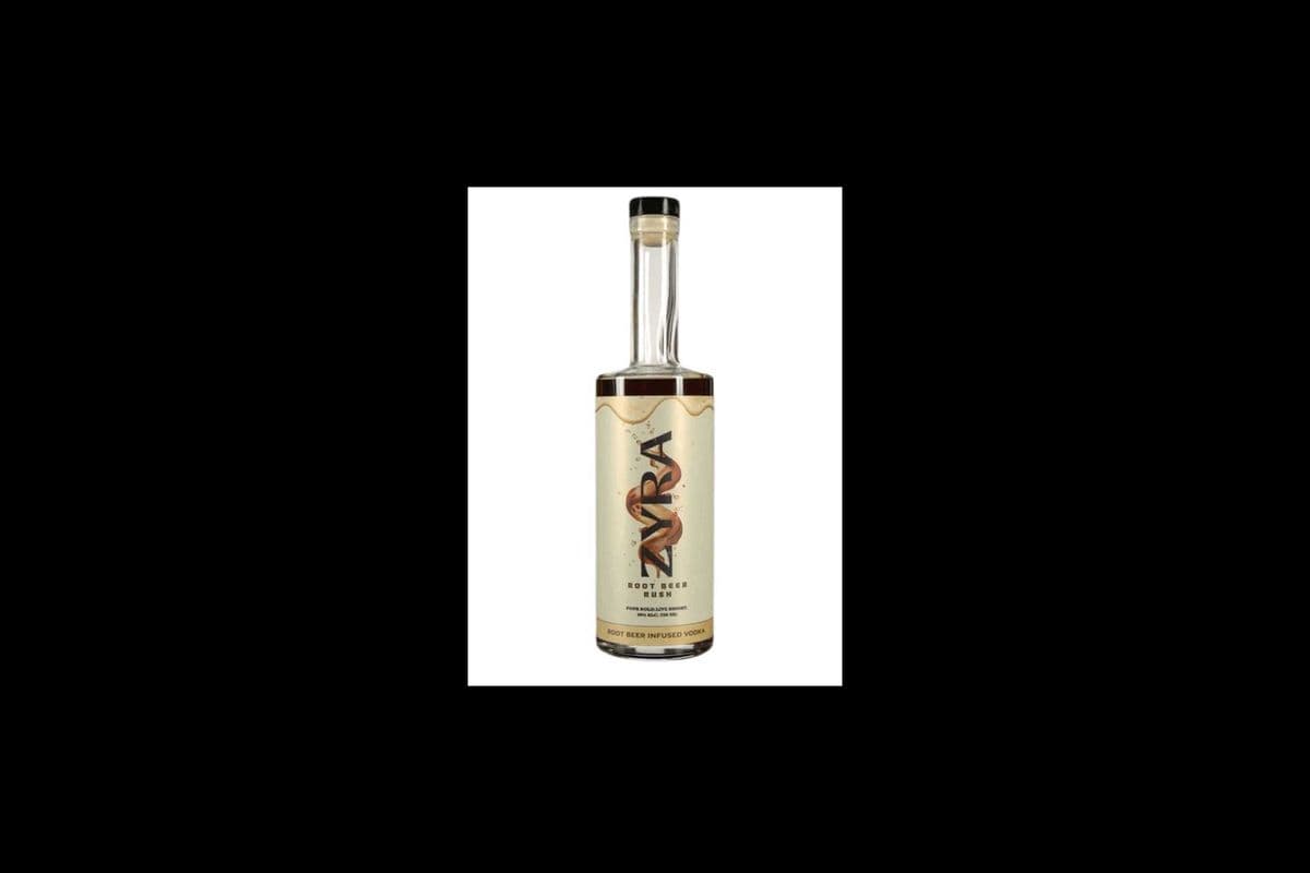 ZYRA ROOT BEER RUSH VODKA - 750ML (1 x 750ML)
