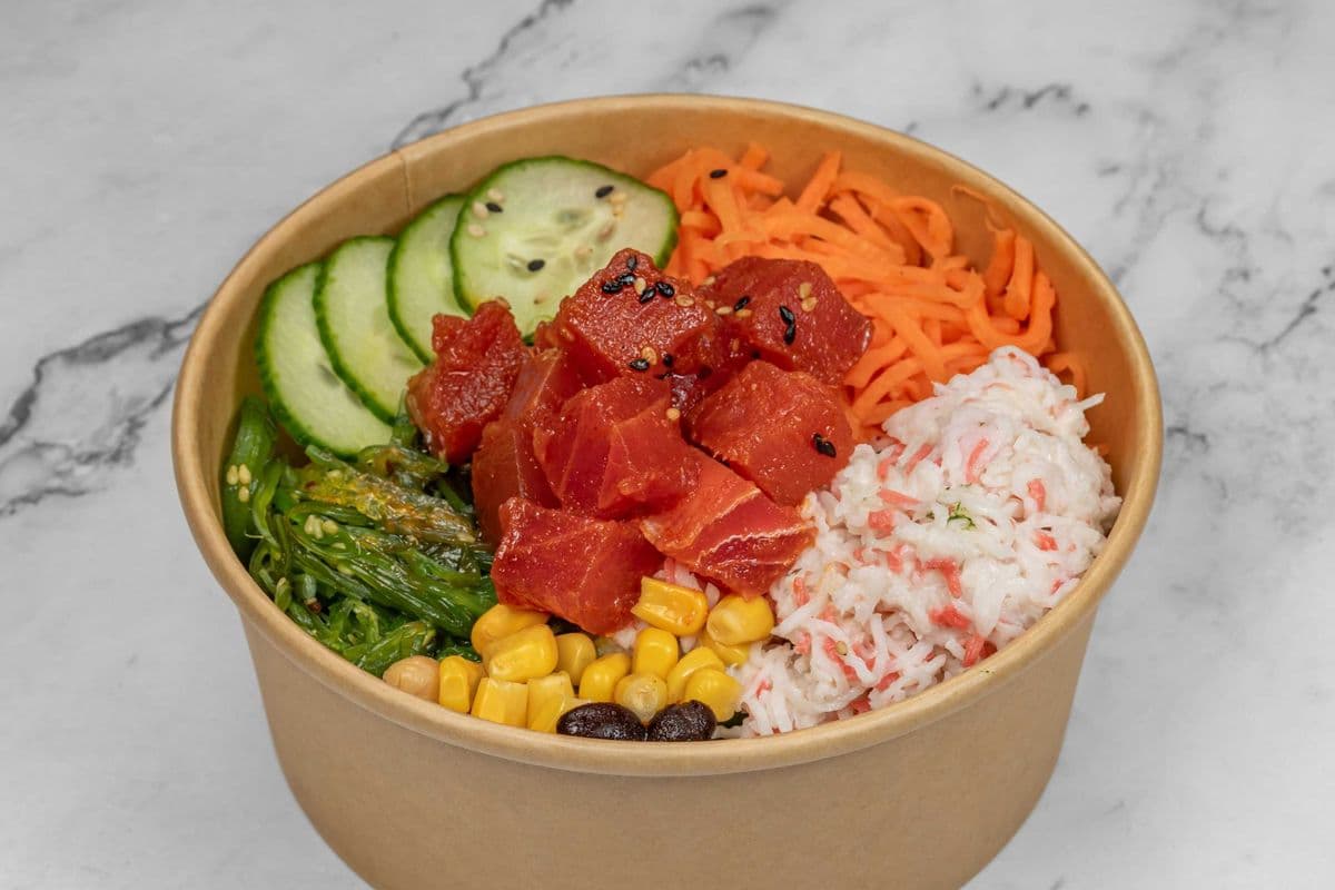 Tuna Rice Bowl whit Miso Soup