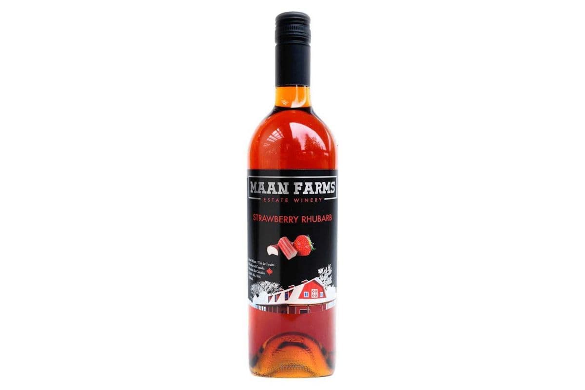 Maan Farmns Strawberry Rhubarb (1 x 750ml)