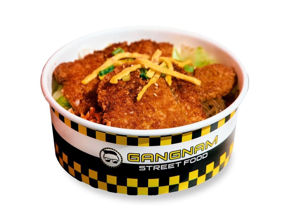 Pork Cutlet Rice Bowl 컵밥 돈까스