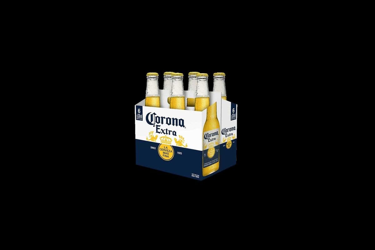 Corona Extra (6 Bottles) (6 x 330ml) (6 x 330ML*6 BTLS)