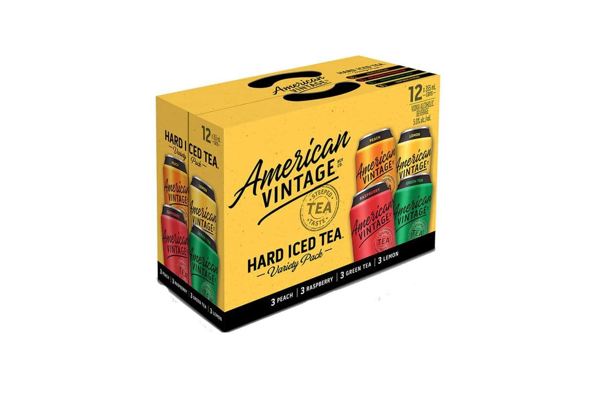 American Vintage Hard Iced Tea Mixer Pack 12cans (1 x 12pk)