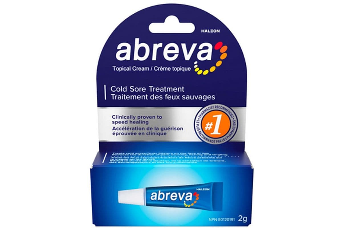 Abreva Cold Sore Cream 2 g