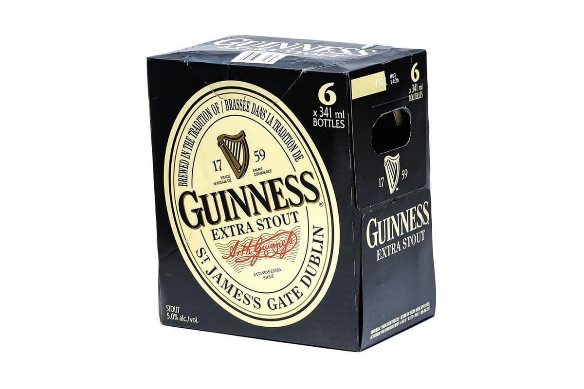 878609. Guinness Extra Stout (6 Bottles) (6 x 330ML)