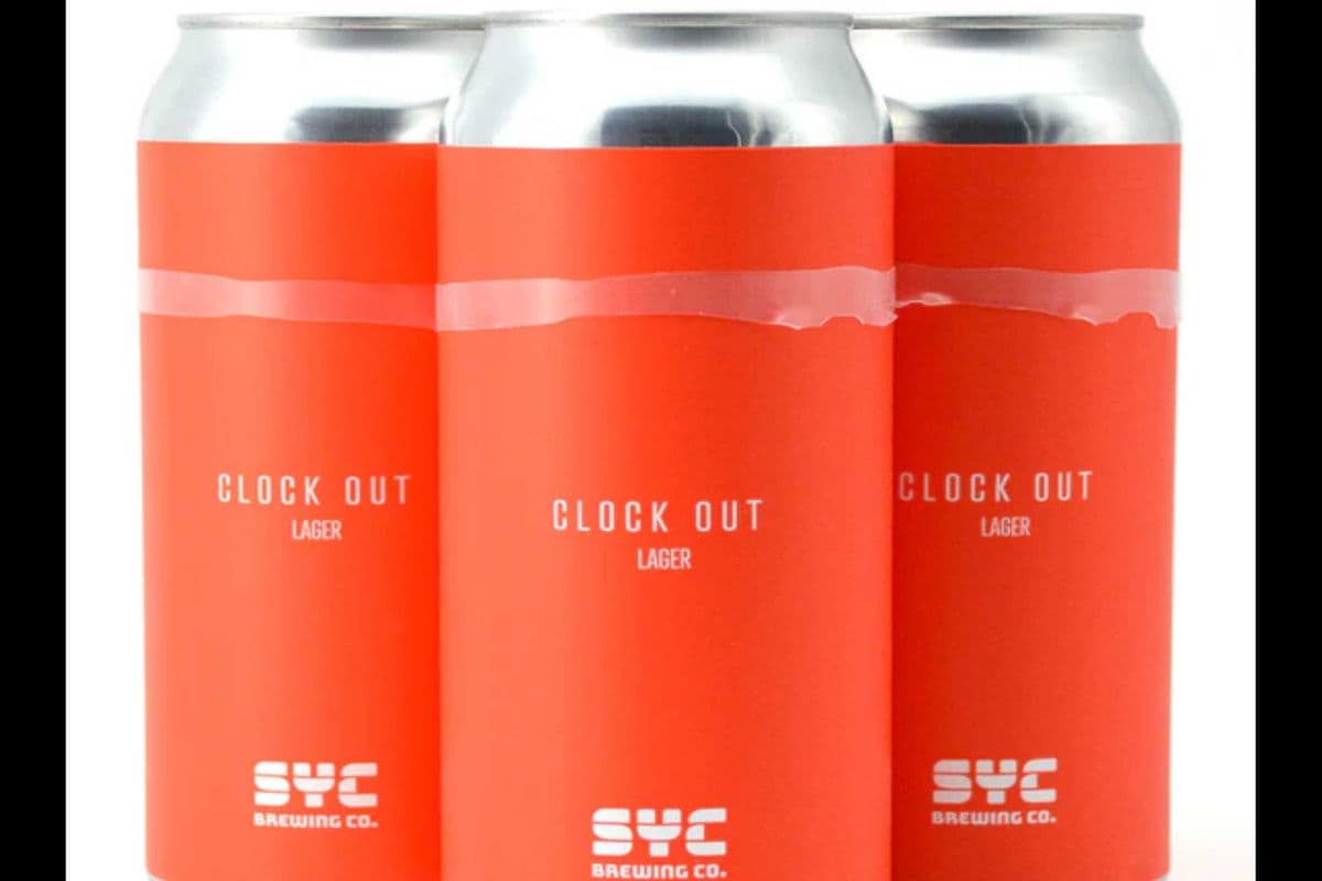 SYC Clock Out lager (4 Cans) (4 x 4*473 ML)