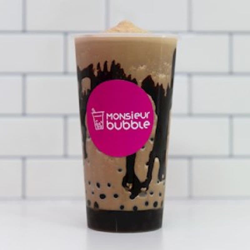 Grand bubble moka glacé