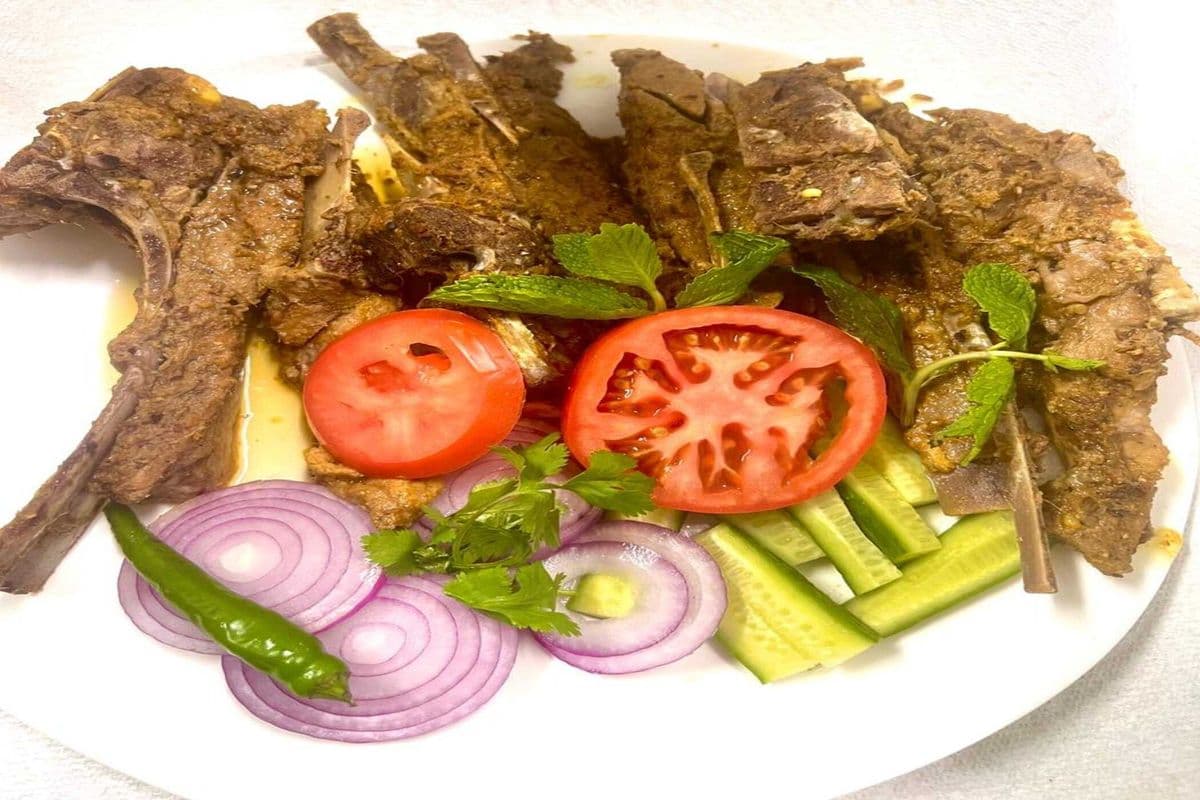 Steam Roast Lamb Chops (1 pound)