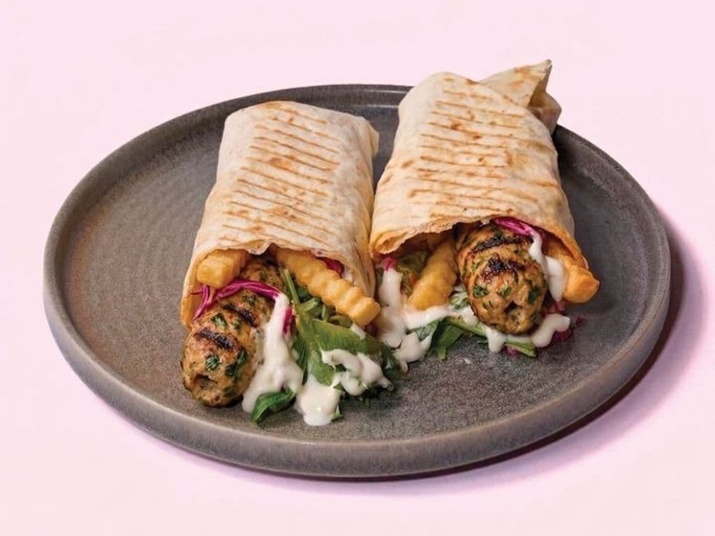 Chicken Kofta Wrap