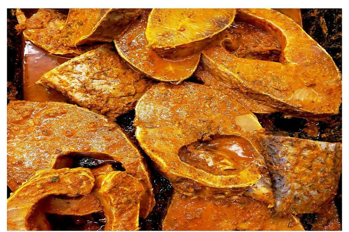 Marinated Rohu Slices (1 lb)