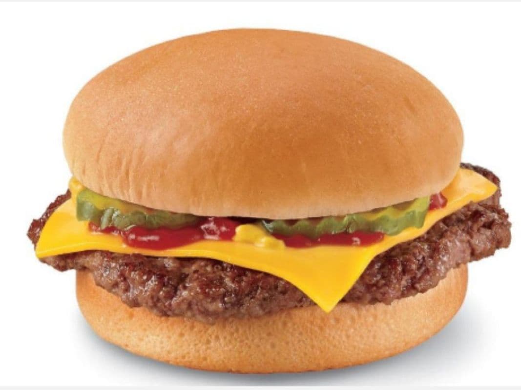 TWO SINGLE Original Cheeseburgers