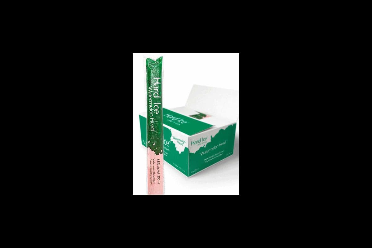 Hard Ice Freezie Vodka Watermelon (200 ml) (1 x 200ML)