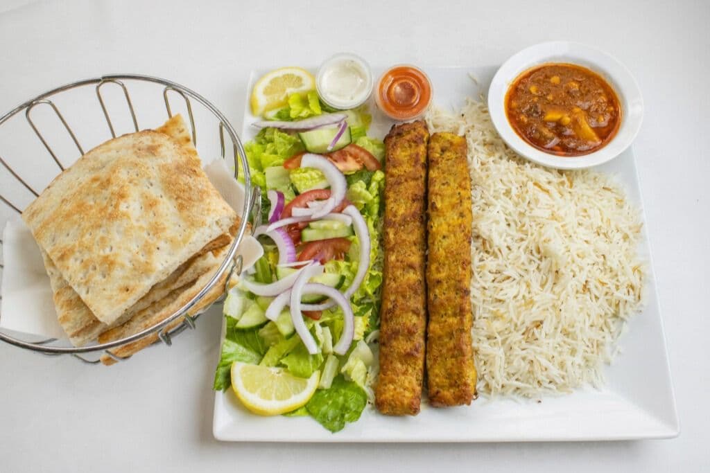 Chicken Shami Platter