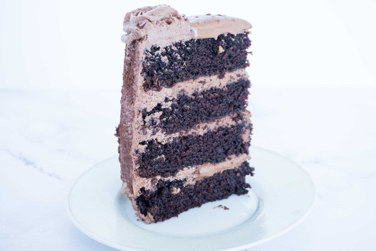 Valrhona Cake Slice
