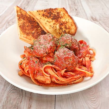 Fettuccine Meatballs
