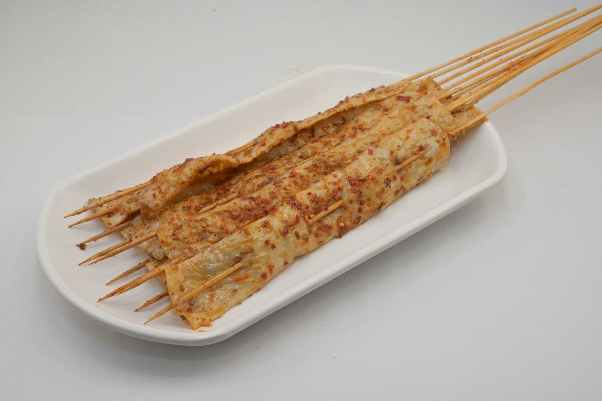 BBQ Bean Gluten (10 skewers) 把把豆筋 (10 串）