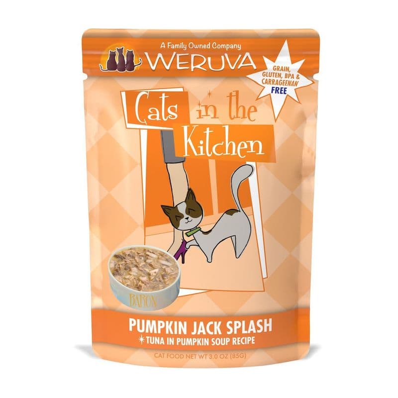 Weruva Cats in the Kitchen Pumpkin Jack Splash 3oz Pouch