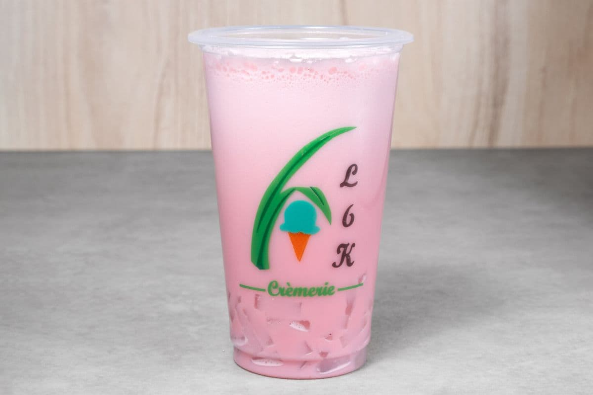 Thé aux Perles au Framboise / Raspberry Bubble Tea