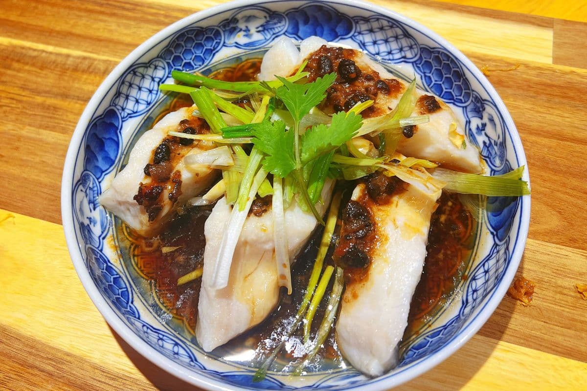 Steam Cod 鼓汁蒸黑魚扒
