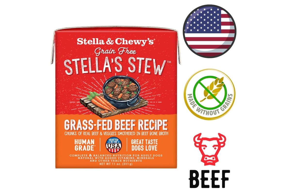 Stella & Chewy's - Stella's Stews Grass-Fed Beef Dog Food - 11 Oz