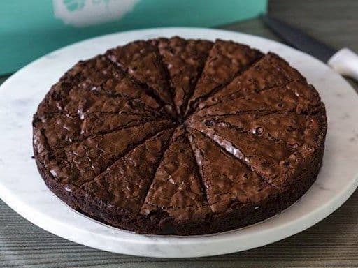 Brownie Cake slice / Tranche de Gâteau au brownie