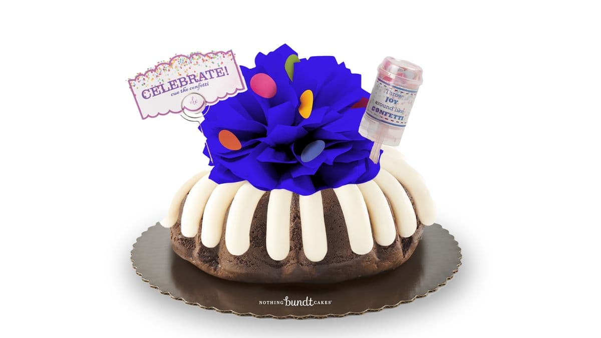 Celebrate Decorated Bundt