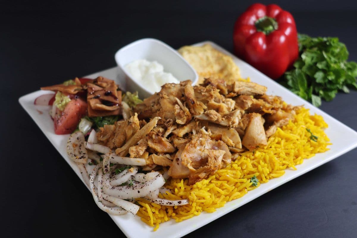 Chicken Shawarma Platter