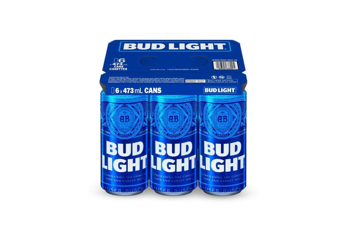 Bud Light 6 Pack (1 x 6X473 ml)