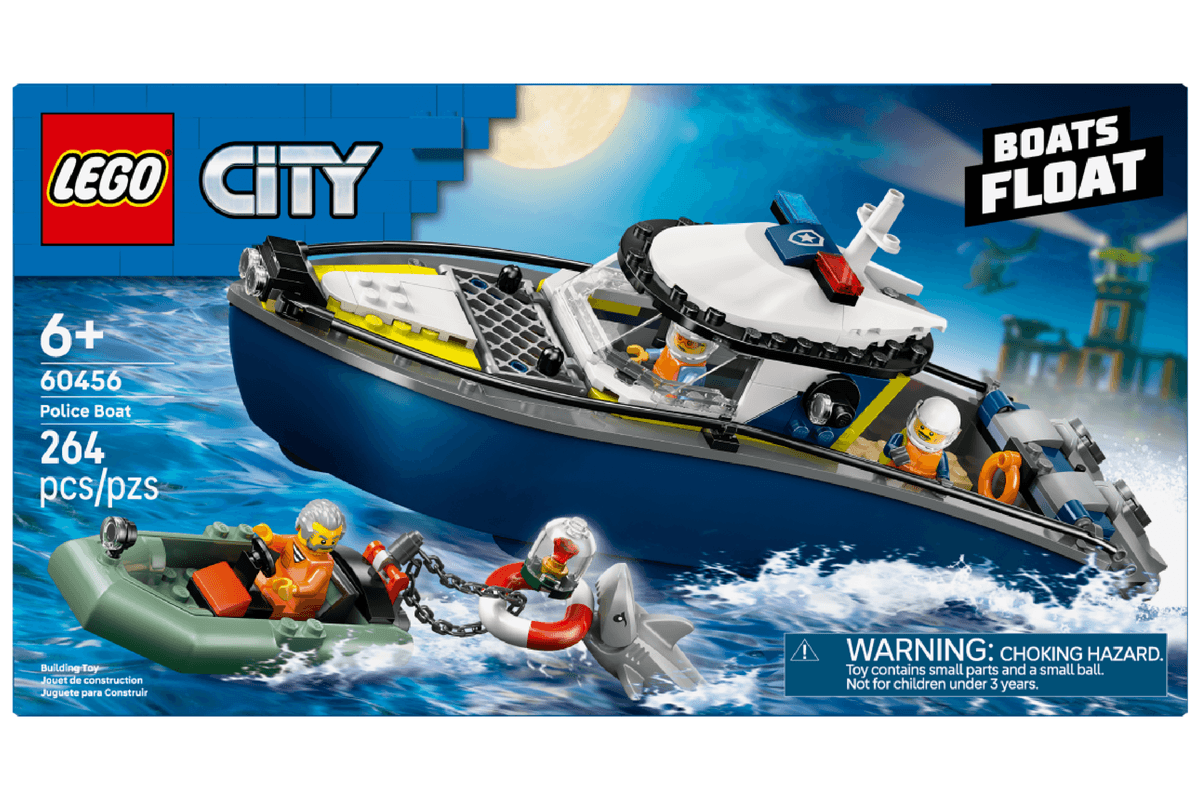 LEGO City Police Boat (60456)