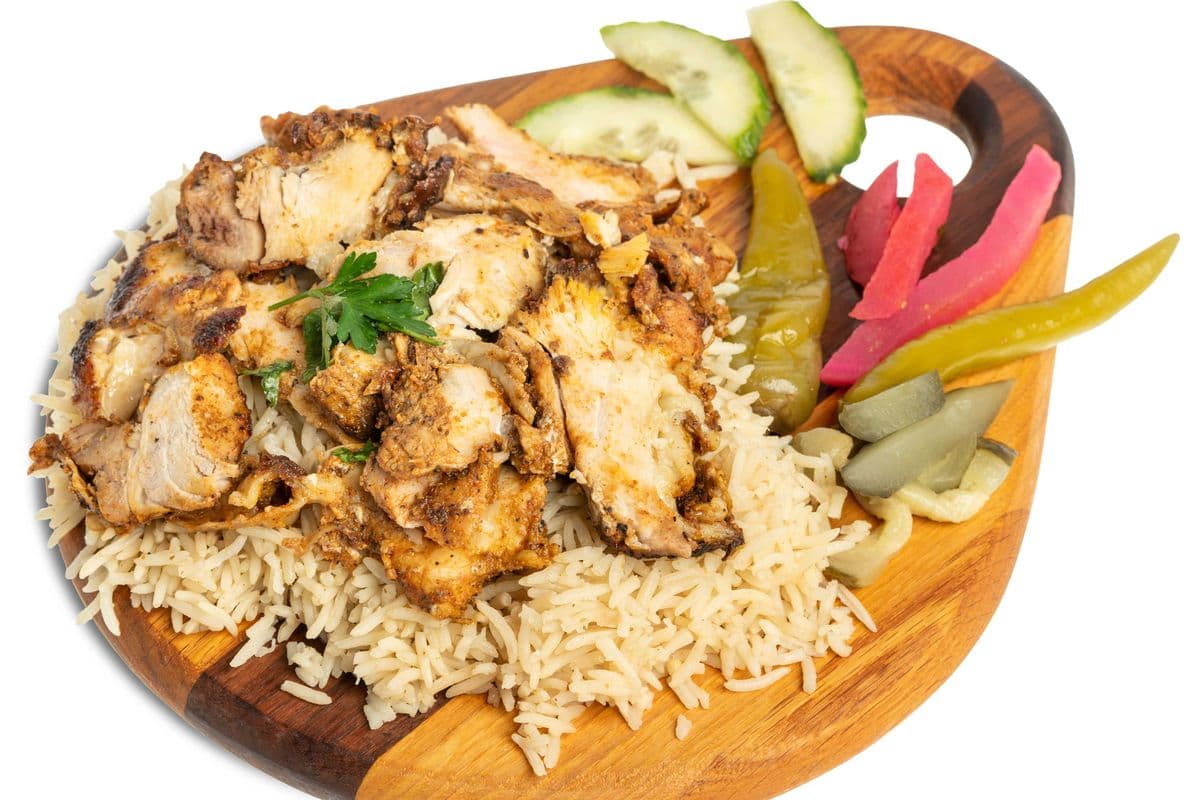 Shawarma on Rice