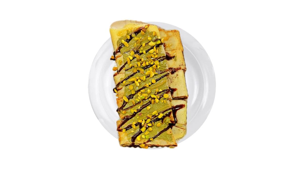 Crêpe Pistaches et Nutella (Dubai Chocolat)