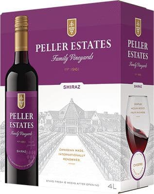 PELLER FAMILY SHIRAZ BOX WINE (4L)