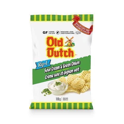 Old Dutch Potato Sour Cream N'Onion 180g