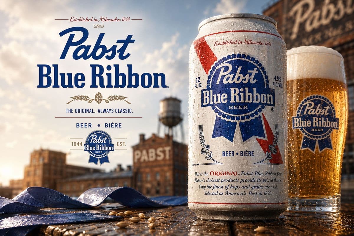 Pabst Blue Ribbon 15 can (15 x 355ml)