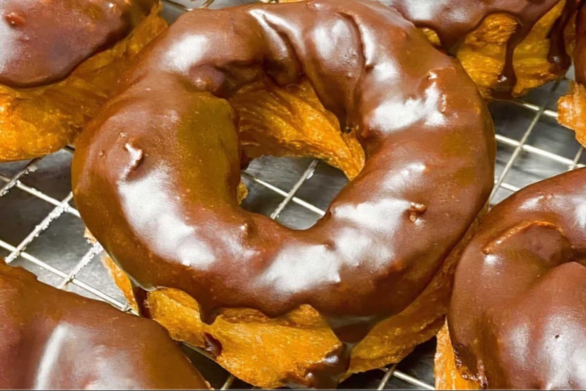 Chocolate French Cruller (-monday to thursday only)