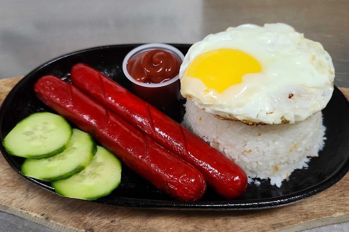 Hotsilog (Hotdog)