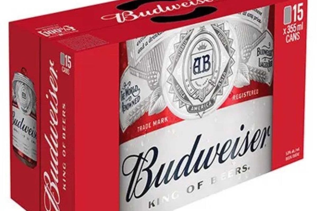 Budweiser Lager Beer (15 x 355 ml) (1 x 355 ml)