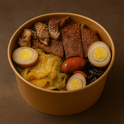 Traditional Railway Bento / 鐵路三寶飯