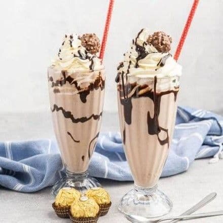 Milkshake Ferrero Rocher / Ferrero Rocher Milkshake 