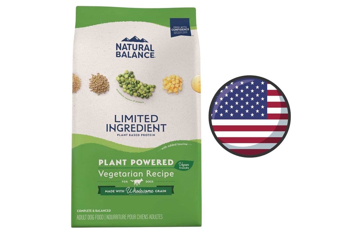 Natural Balance - Limited Ingredient Diet Vegetarian Dry Dog Food - 4 lb