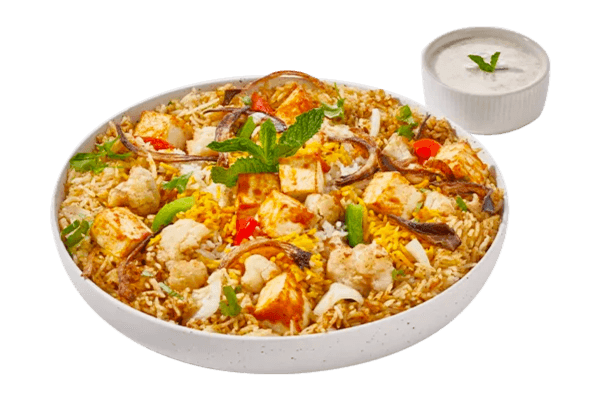 3. Vegetable Paneer Biryani