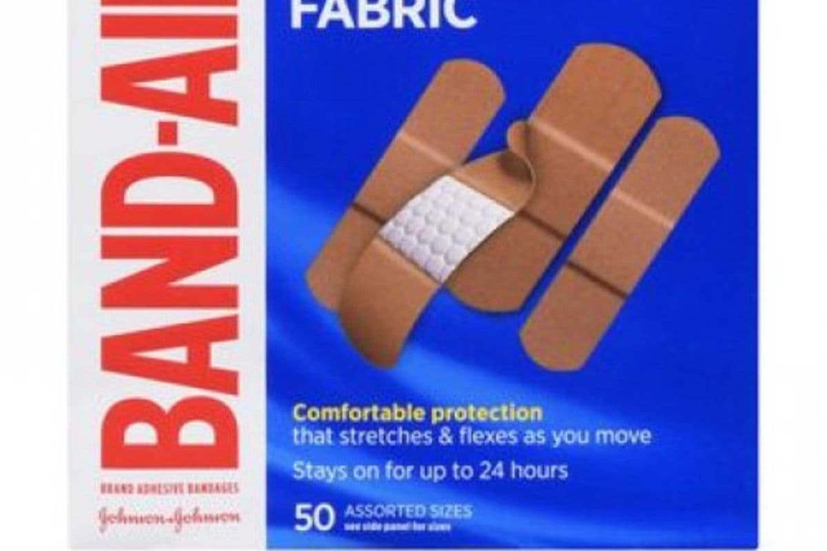 Band-Aid Assorted Fabric Bandages 50 EA