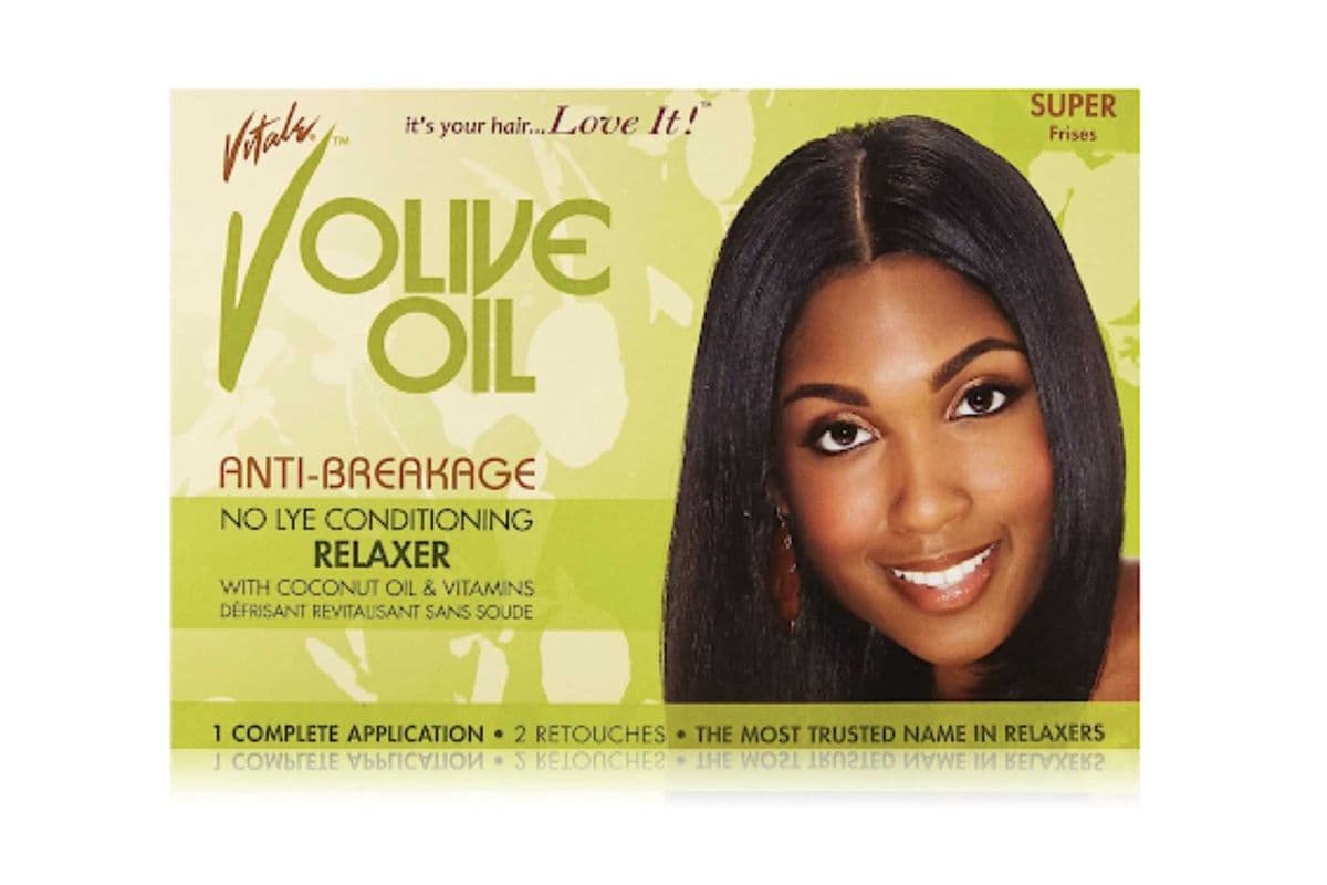 VITALE Olive Oil No Lye 1App. Relaxer Kit - Super