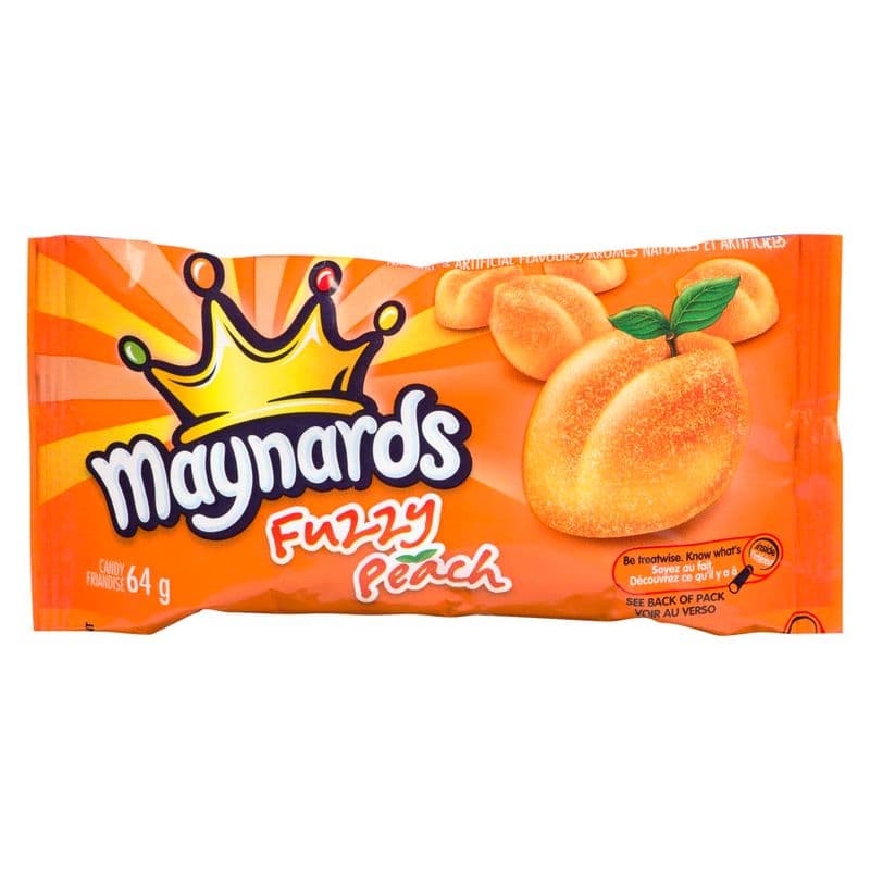 Maynards Fuzzy Peach 64g
