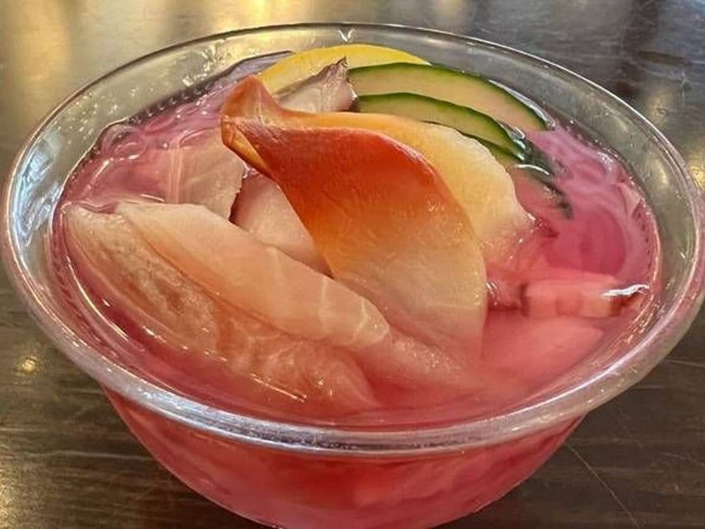 Seafood Sunomono