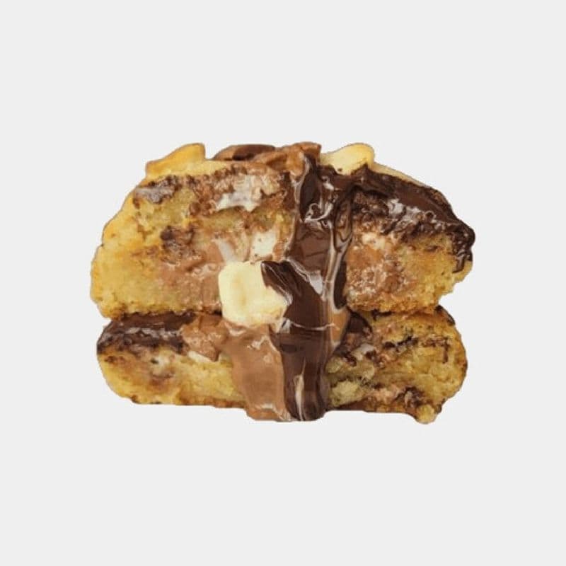 Cookie triples aux morceaux de chocolat Belges / Triple Belgian Chocolate Chunks Cookies