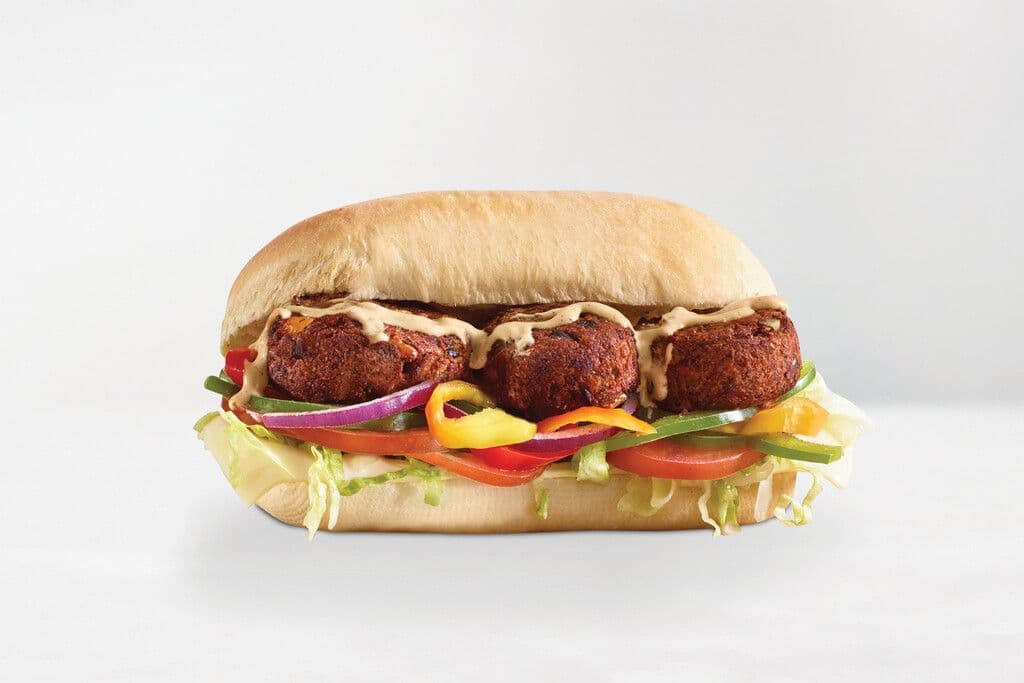Small Tex-Mex Black Bean Sub Combo / Petit sandwich Tex-Mex aux haricots noirs